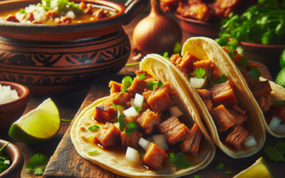 Tacos de carnitas al estilo Michoacán