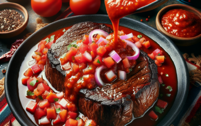 Bistec Ranchero con Salsa Roja: Receta Tradicional