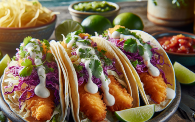 Tacos de pescado estilo Baja California