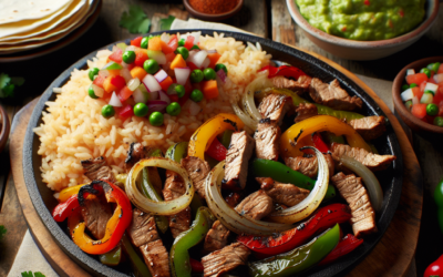 Fajitas de cerdo al estilo Tex-Mex