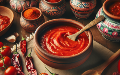 Salsa taquera con chile de árbol y jitomate