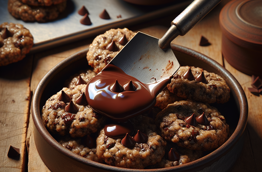 Galletas de amaranto con chocolate