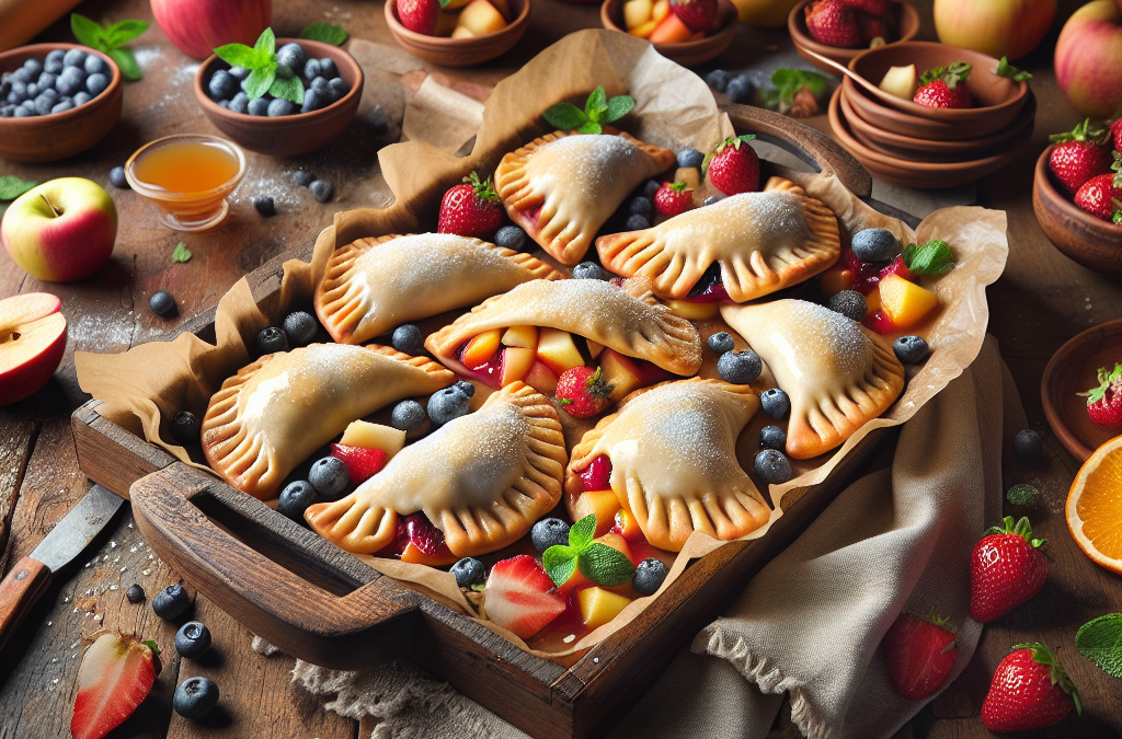 Empanadas de frutas: ideales para el postre