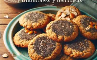 Galletas de chía y avena: saludables y deliciosas