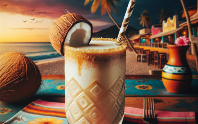 Agua de Horchata de Coco: Un Giro Tropical al Clásico