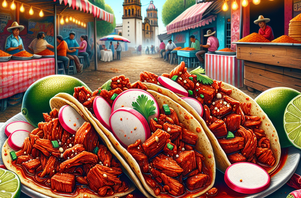 Tacos de chilorio estilo Sinaloa