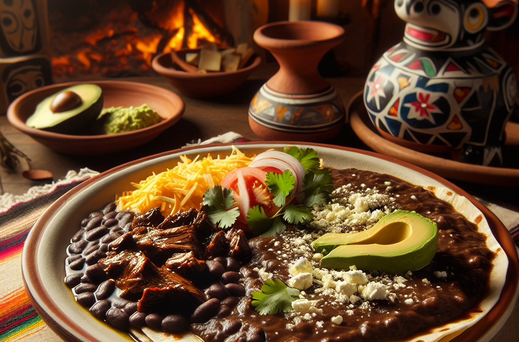 Enfrijoladas con Carne de Res: Delicioso Platillo Mexicano