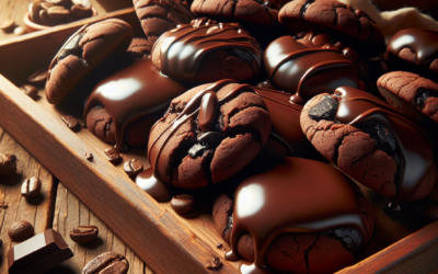 Galletas de café con chocolate