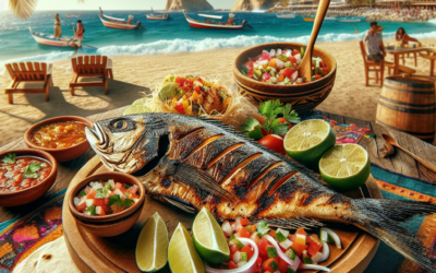 Pescado zarandeado al estilo Sinaloa