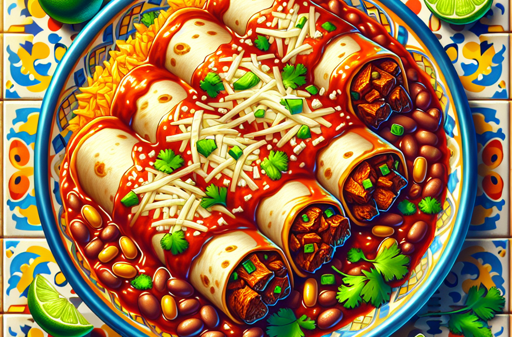 Burritos Mojados con Carne de Res: Cómo Preparar este Plato Mexicano