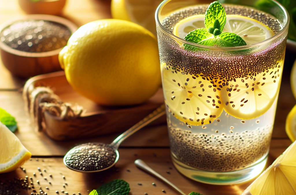 Limonada con Chía: Bebida Nutritiva y Refrescante