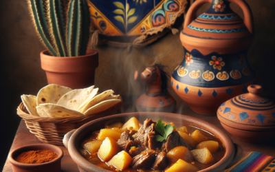 Carne de Res en Adobo con Papas: Receta Tradicional Mexicana