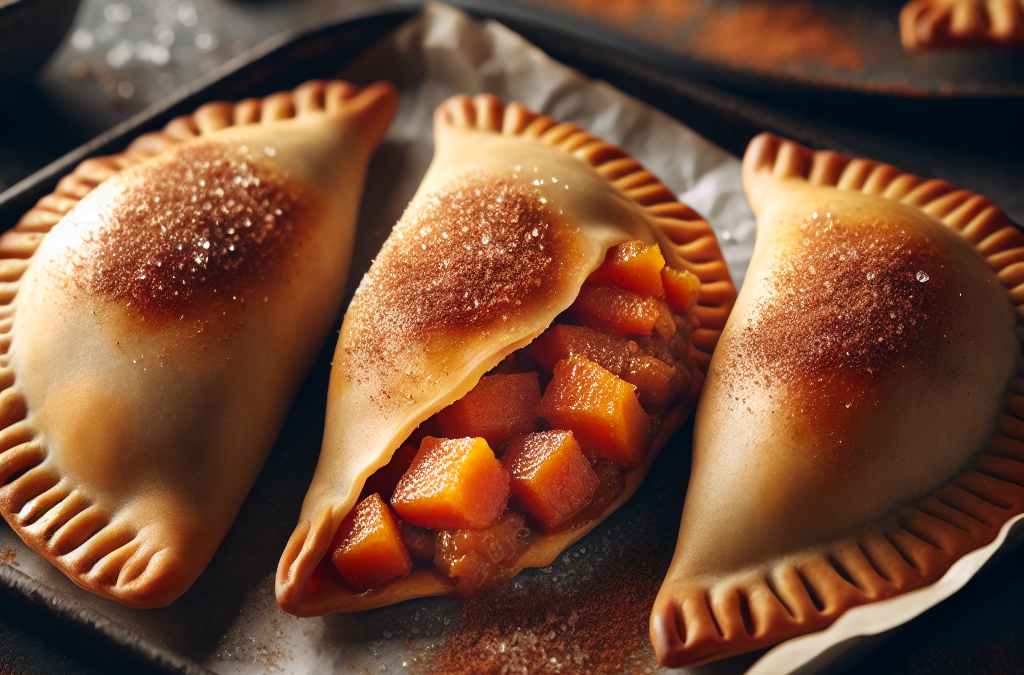 Empanadas de camote y canela