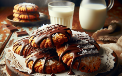 Galletas de coco y chocolate: una combinación irresistible