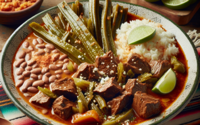 Carne de Res Guisada con Nopales: Platillo Mexicano Tradicional