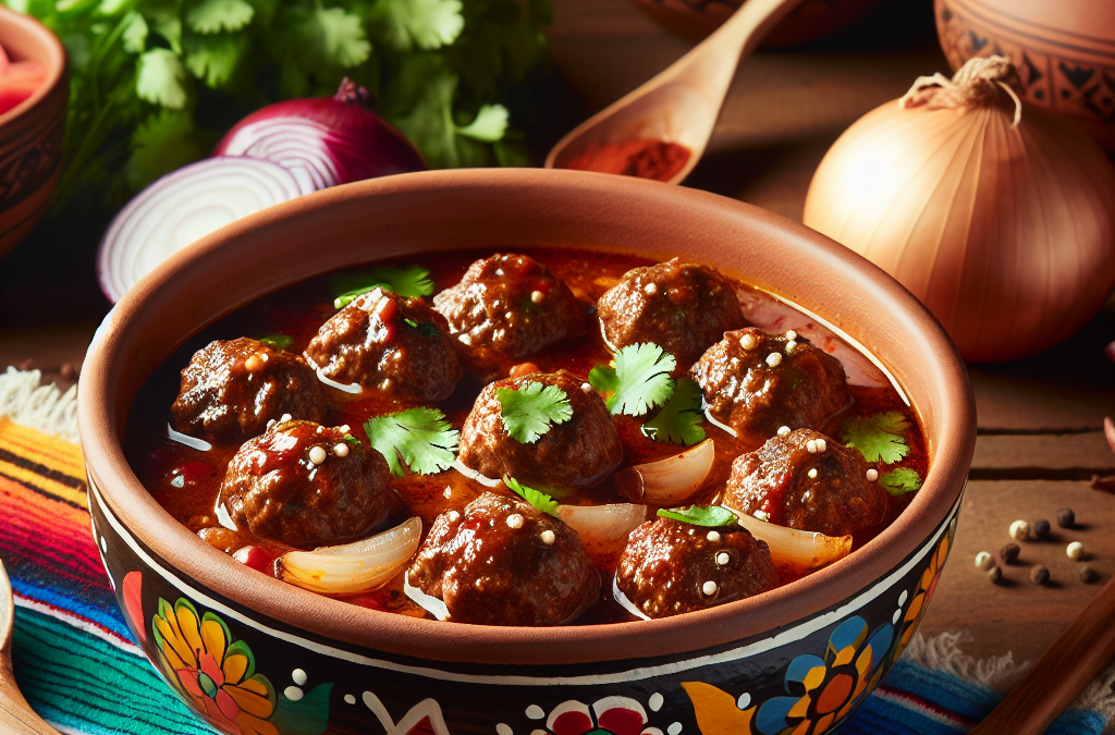 Albóndigas de Res con Caldo de Chipotle: Receta Mexicana Clásica