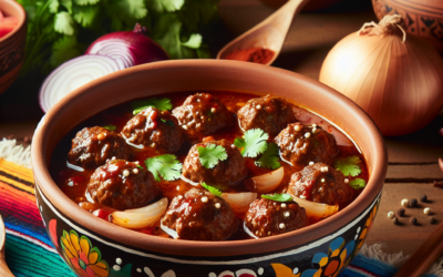 Albóndigas de Res con Caldo de Chipotle: Receta Mexicana Clásica