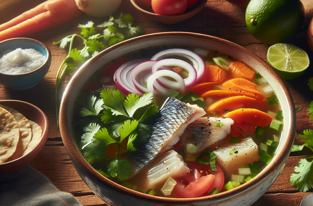 Caldo michi de pescado