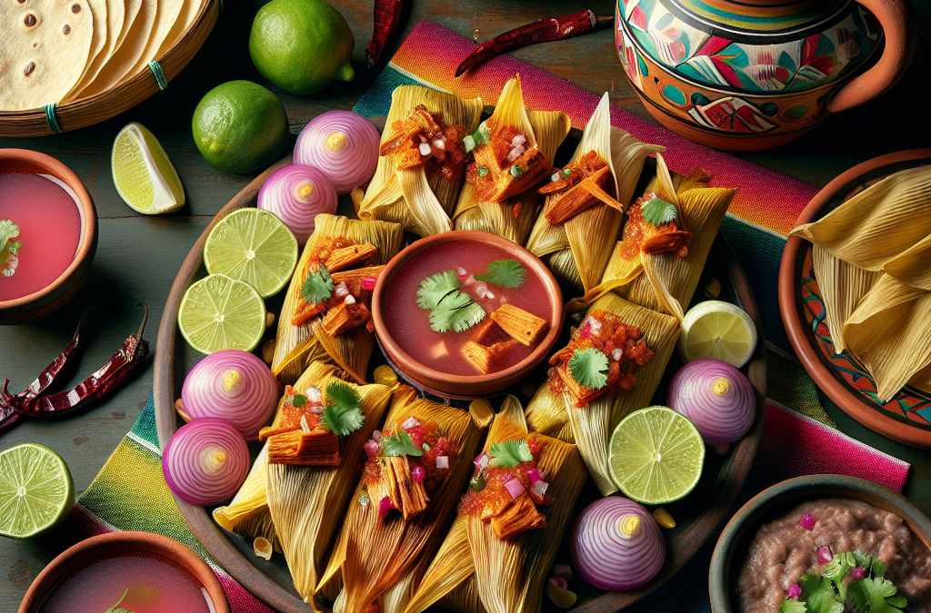 Tamales de cochinita pibil