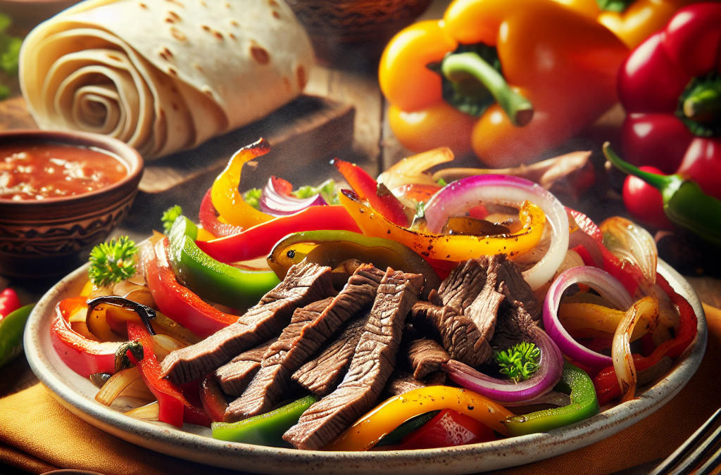 Fajitas de Res a la Mexicana: Receta Fácil y Rápida