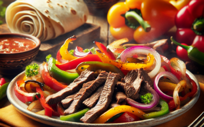 Fajitas de Res a la Mexicana: Receta Fácil y Rápida