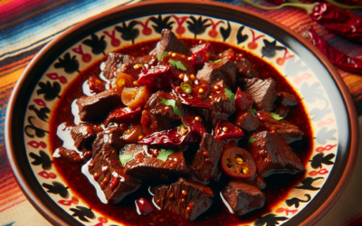 Carne de Res con Chile Pasilla: Platillo Mexicano Sustancioso