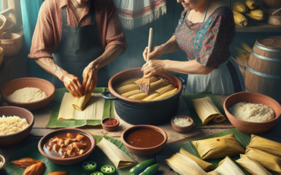 Receta auténtica de tamales oaxaqueños