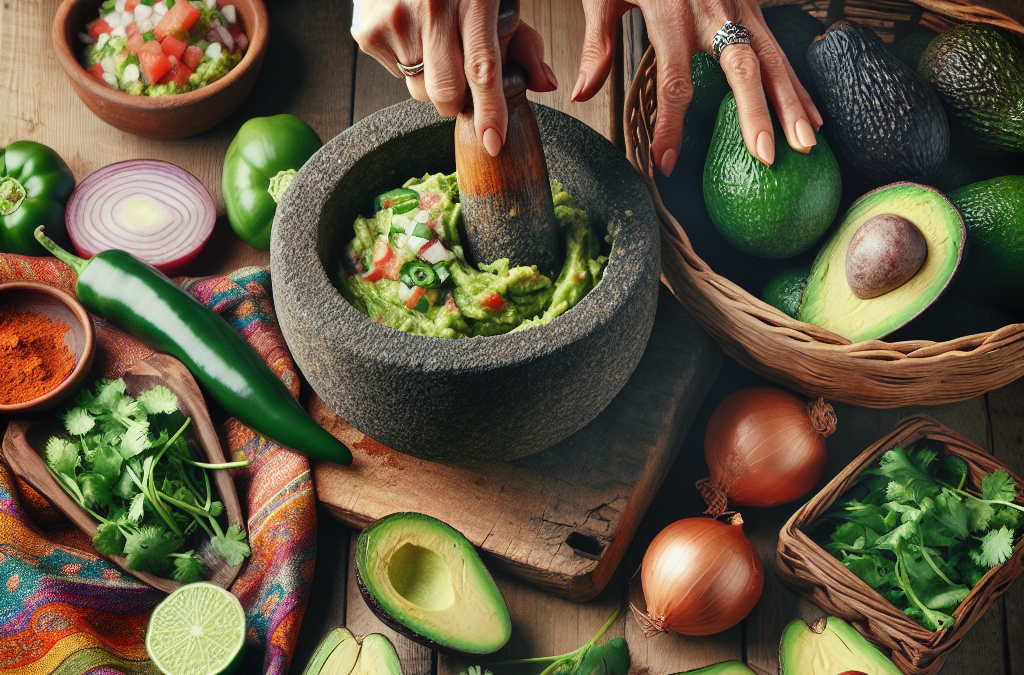 Cómo hacer guacamole casero tradicional