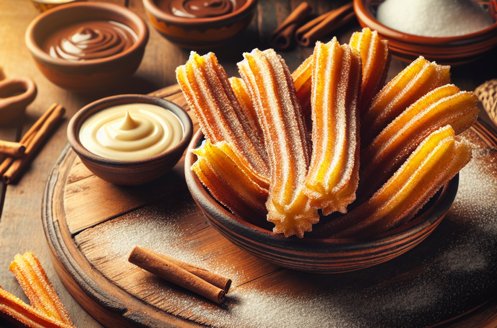 Receta de churros mexicanos fáciles