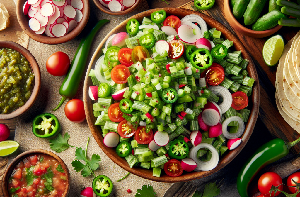 Cómo preparar ensalada de nopales