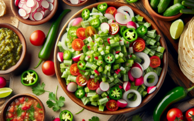 Cómo preparar ensalada de nopales