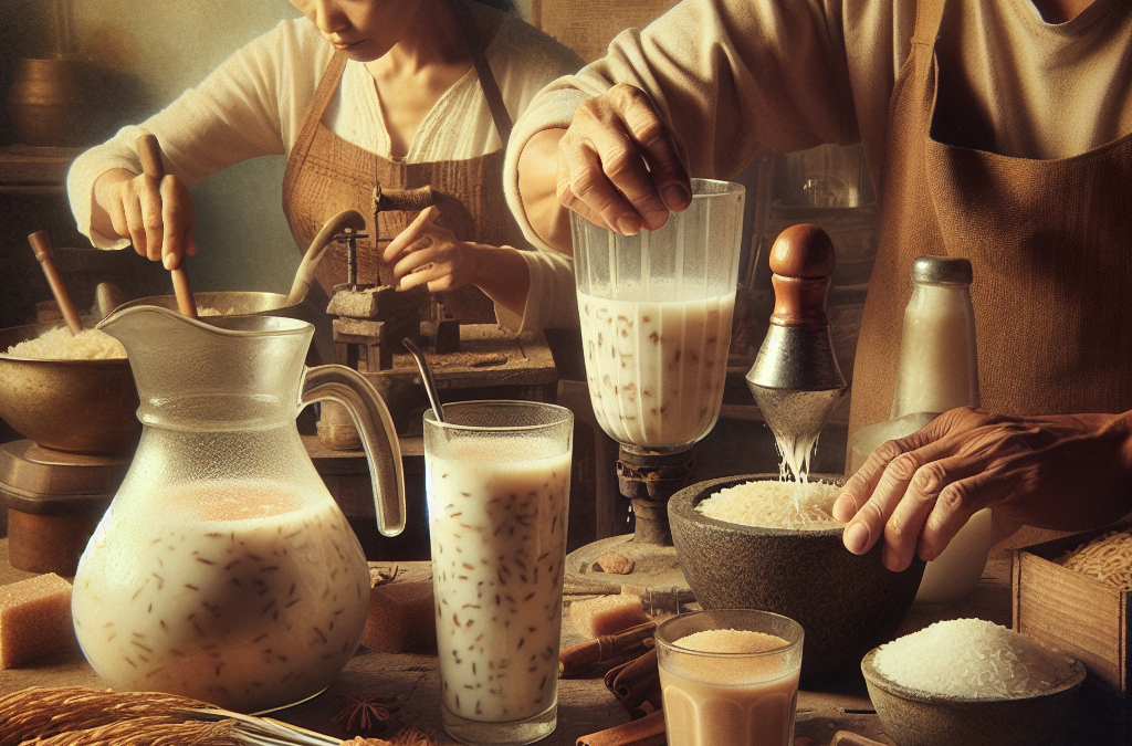 Cómo preparar agua de horchata desde cero