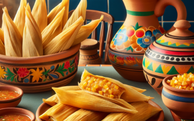 Tamales de elote Chanchamitos